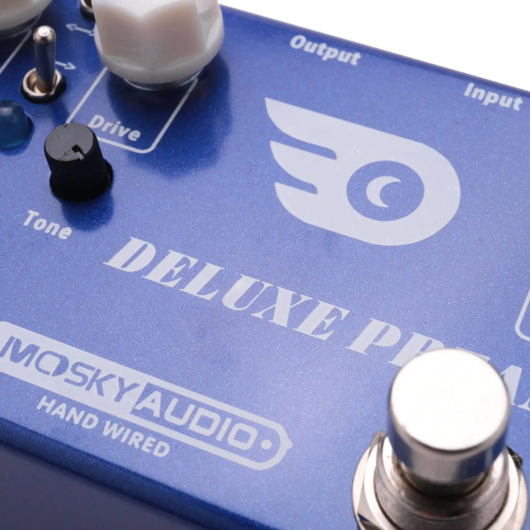 Mosky Deluxe предусилитель для гитары педаль эффектов 2 в 1 Boost классический Overdrive