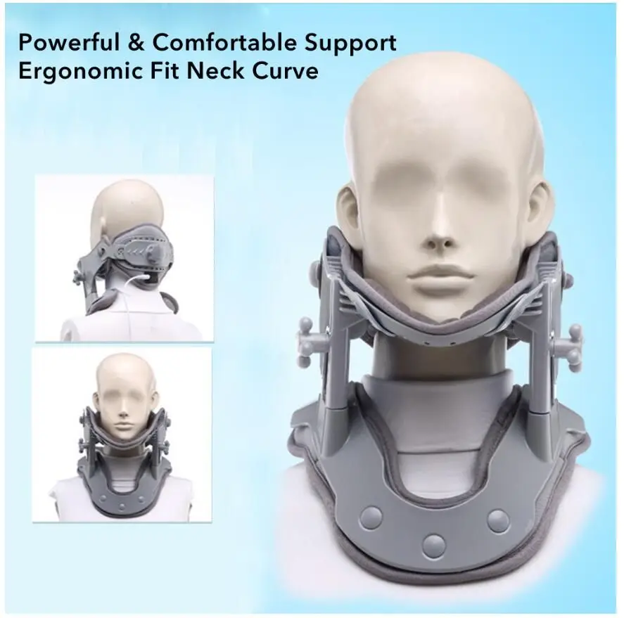 

Cervical vertebra retractor Home Textile Household adjustable hot compress cervicals vertebra support neck protector