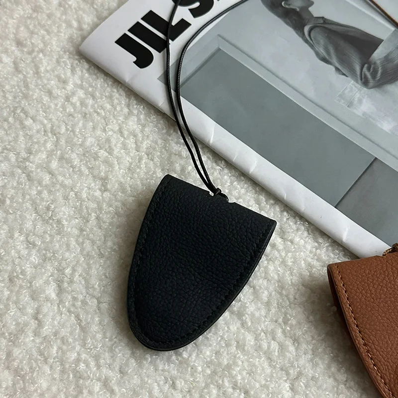 Магнитный держатель для очков из искусственной кожи с леопардовым принтом