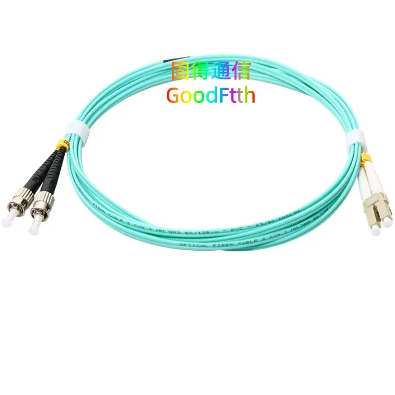 Патч-корд LC-ST OM3 Duplex, кабельный патч-корд GoodFtth (art.: 3920db97d3554) - 3920db97d3554