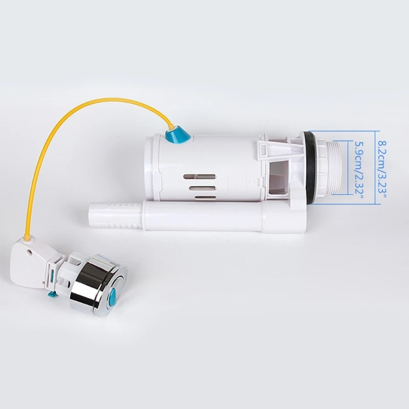 Двухрядные сливные клапаны промышленного класса для туалетных бачков. Простые в