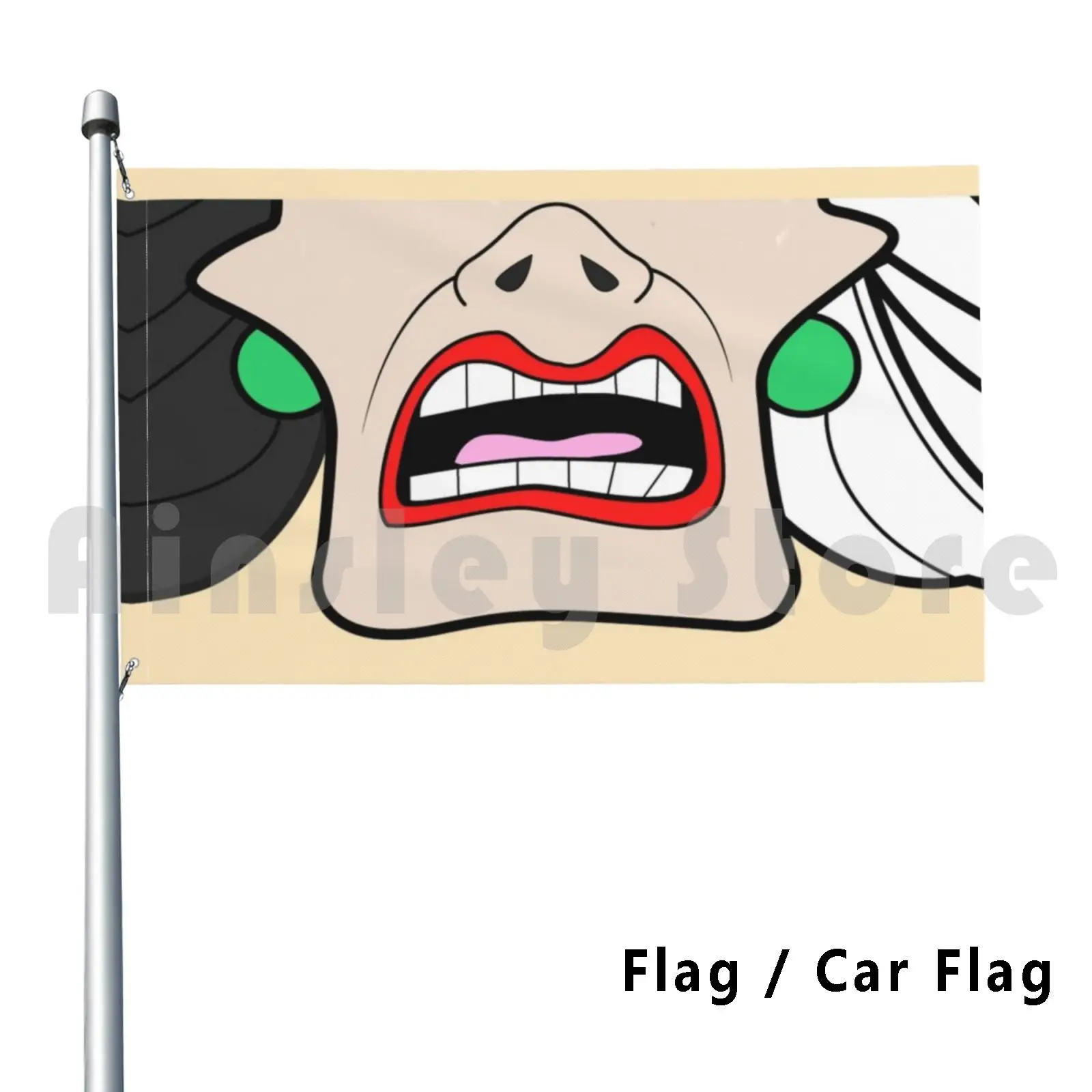 

Perfectly Wretched Flag Car Flag Funny Cruella Cruella De Vil 101 Dalmatians