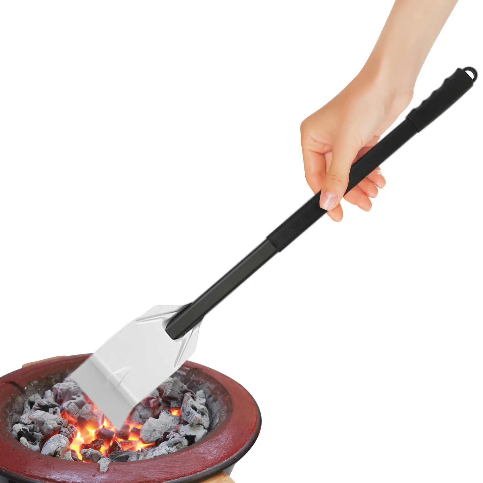

Pizza Ash Cleaning Shovel Easy To Use Ash Rake Cleaning Tools Removable Design Charcoal Ash Tool Pizza Oven Accessories