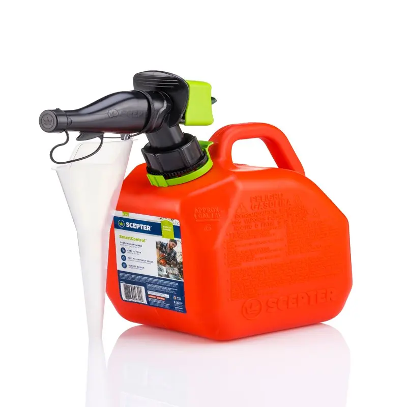

Gallon SmartControl Gas Can with Funnel, FR1G103, Red Container.