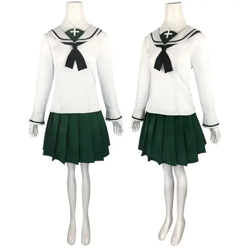 Унисекс аниме Cos Nishizumi Miho saori takebe Косплей костюмы на Хэллоуин и Рождество вечерние