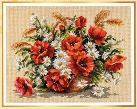 Набор для вышивки крестиком Риолис 953 Snow City