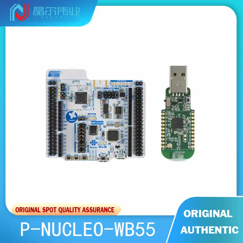 

1PCS 100% New Original P-NUCLEO-WB55 STM32WB55 Transceiver; Bluetooth® 5 2.4GHz Evaluation Board