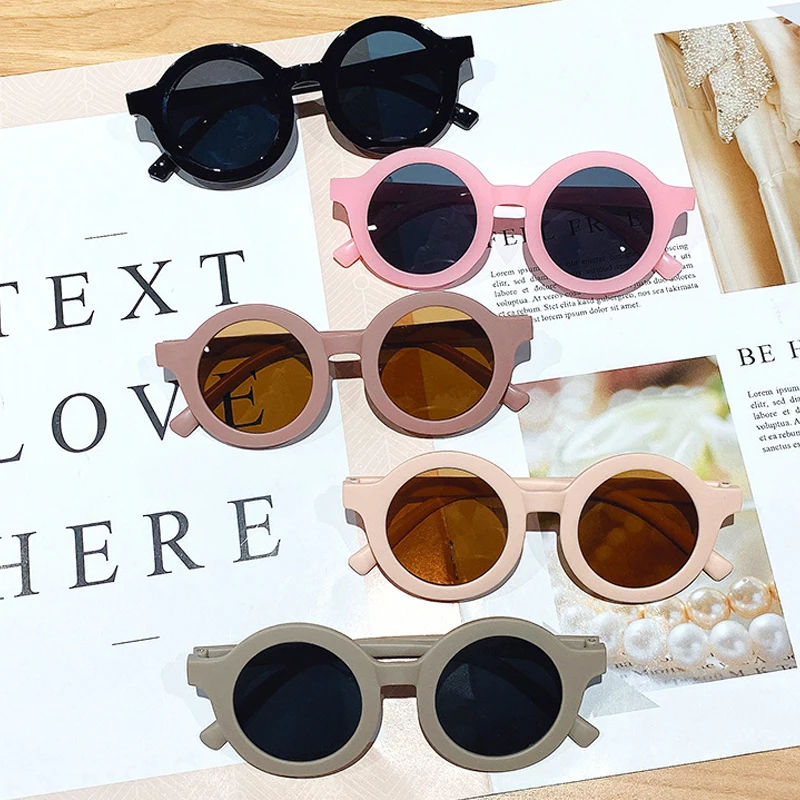 

Cute kids Sunglasses parent child frosted glasses new 1-8 year old baby decorative Sunglasses trendy kids children's Sunglasses