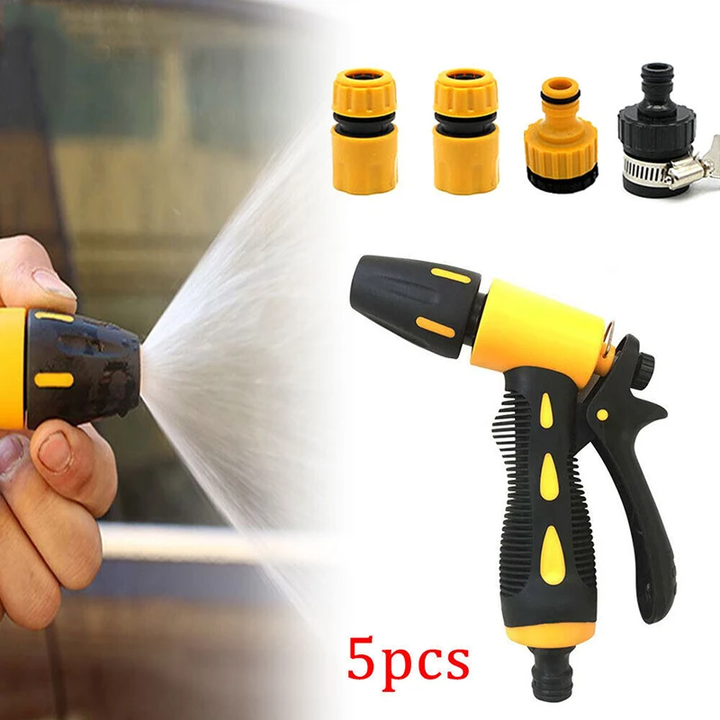 

Portable High-pressure Water Gun For Cleaning Car Wash Machine Garden Watering Hose Nozzle Sprinkler Foam Water Gun Sprayer