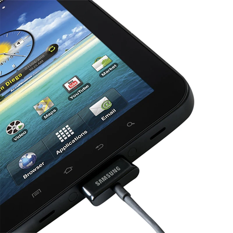 USB кабель для зарядки и синхронизации Samsung Galaxy Tab2 GT-P3113TS Tablet P3100 P3110 P5100 P5110 P6200 P7500 N8000
