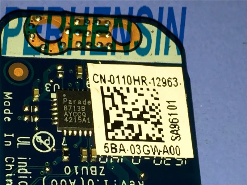 Оригинальная дочерняя плата Dell Latitude E7450 аудиокнопка USB cn-0110hr 0110hr 110HR ls-a961p 100%