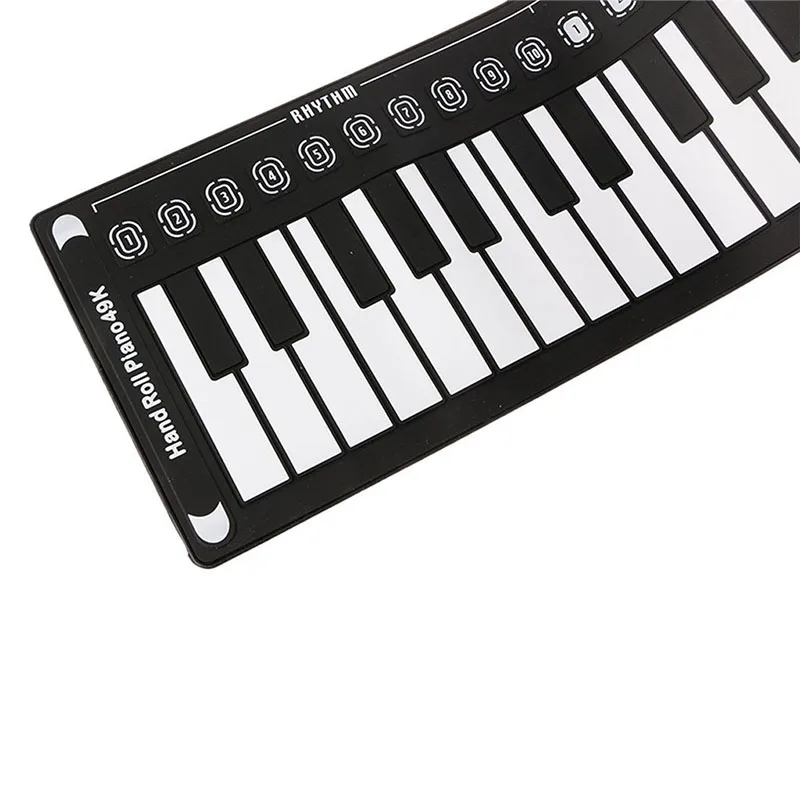 Muzikale Toetsenbord Children's Piano Vouwen Best Roll Up Folding Piano Flexibele Keuken Organo Electronico Muziekinstrument enlarge