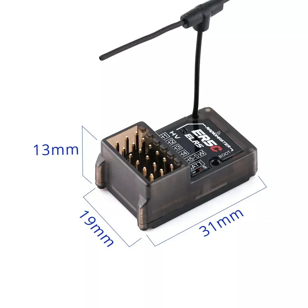 Вертикальный контакт RadioMaster ER5C / Горизонтальный ER5A 2 4G 5CH ExpressLRS ELRS ШИМ-приемник