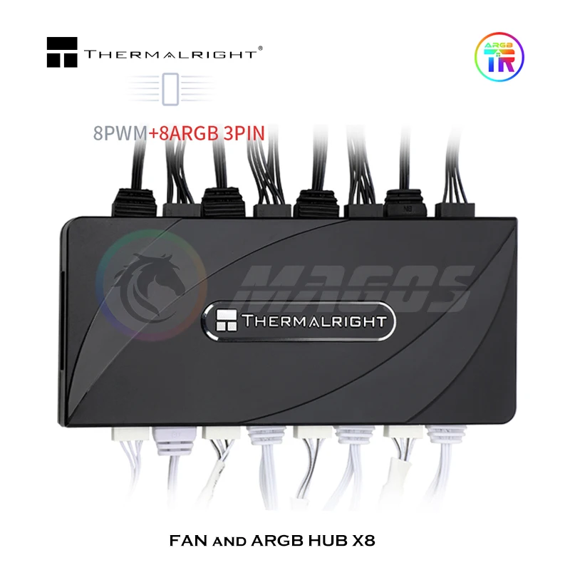 Thermalright PWM FAN + ARGB HUB X8 коллекция материнской платы / RGB SYNC |