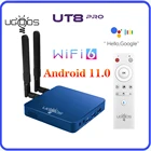 ТВ-приставка UGOOS UT8 PRO на Android 2022, 8 + 64 ГБ, Wi-Fi, 6 + 1000 м