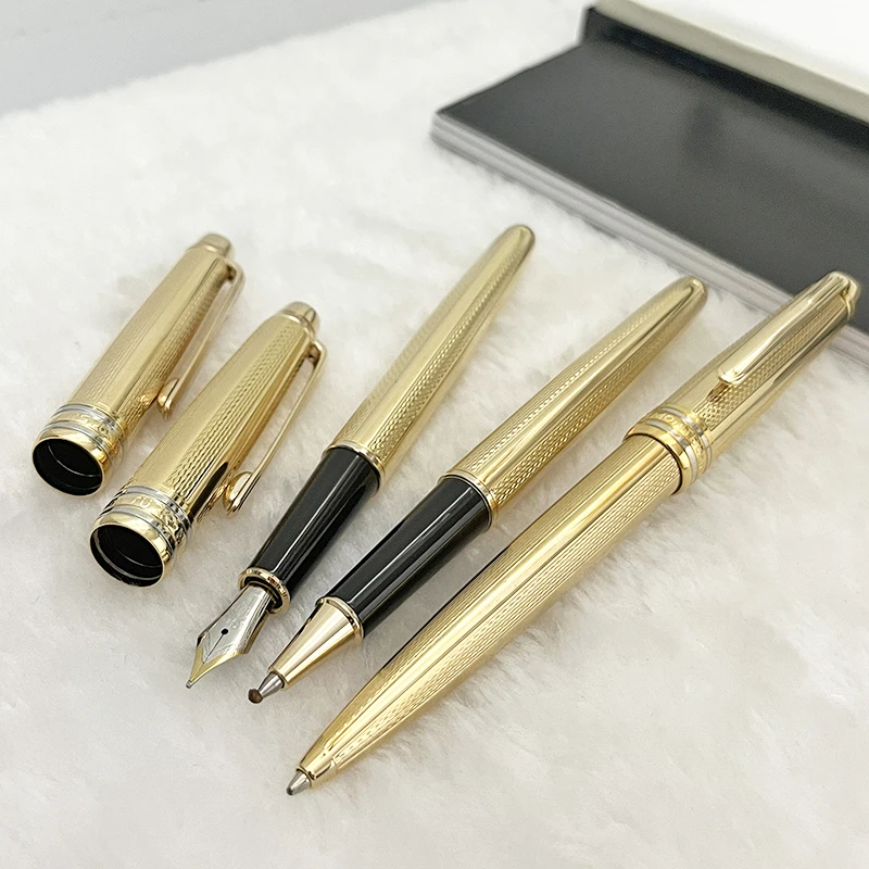 Высокое качество Msk-163 шариковая ручка в металлическую полоску Роскошная