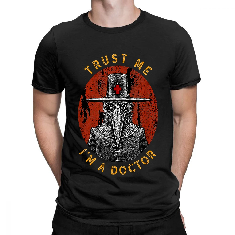 

Trust Me I'm A Doctor funny T-Shirt Men O Neck cool summer T Shirts Short Sleeve Tees fashion Tops