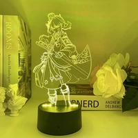 genshin impact 3d night light creative colorful change gift lamp bedroom dormitory desk decoration room led table lamp anime