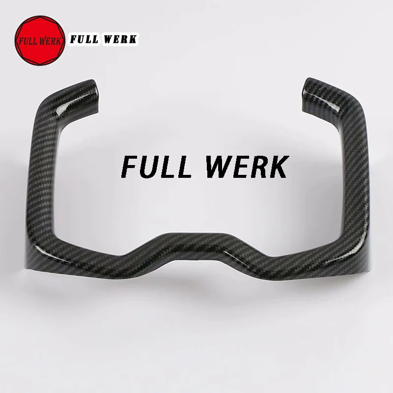 

1PC ABS Car Central Water Cup Decoration Trim Cover Sticker Frame fit for RAV4 19 20 Interior Accessory