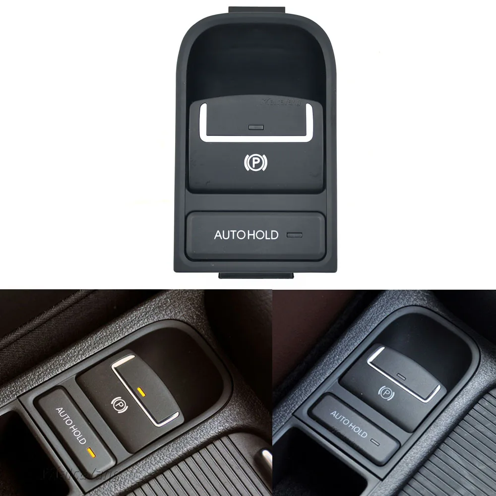 

Black Hand Brake Parking Switch Button 5N0 927 225 A For Volkswagen VW Seat Sharan Alhambra Tiguan 5N0927225A 5N0 927 225A