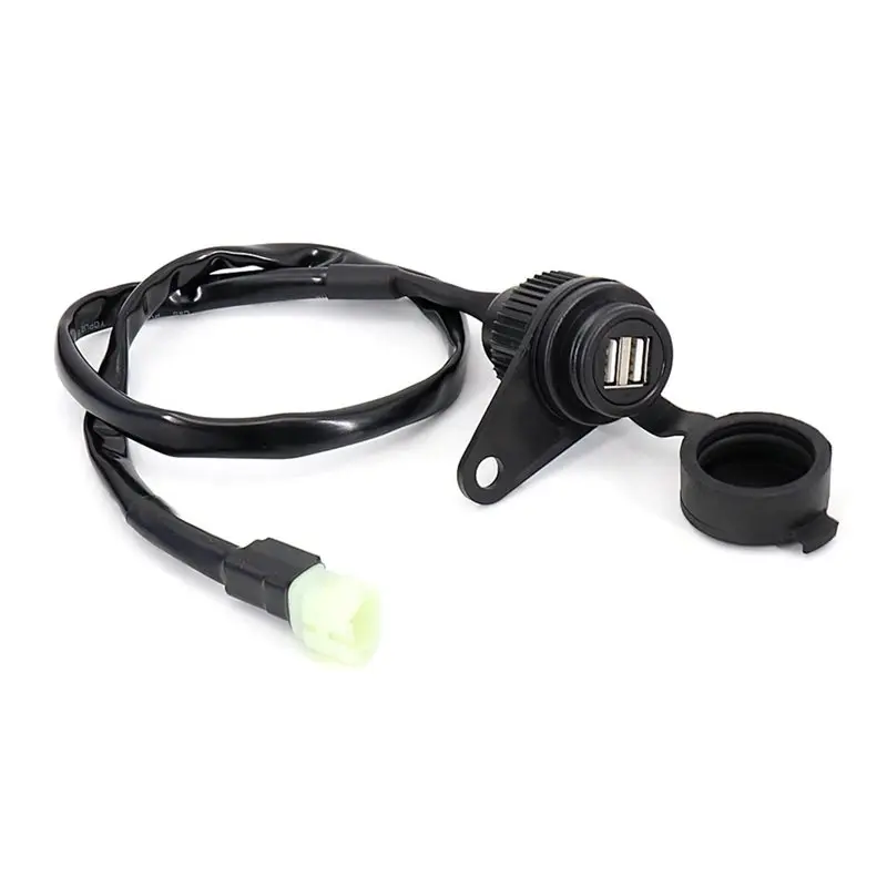 Фото USB-адаптер с двумя разъемами для Honda CB400X CB500X CB 400X CB 500X CB400 500 X, аксессуары для мотоциклов №1