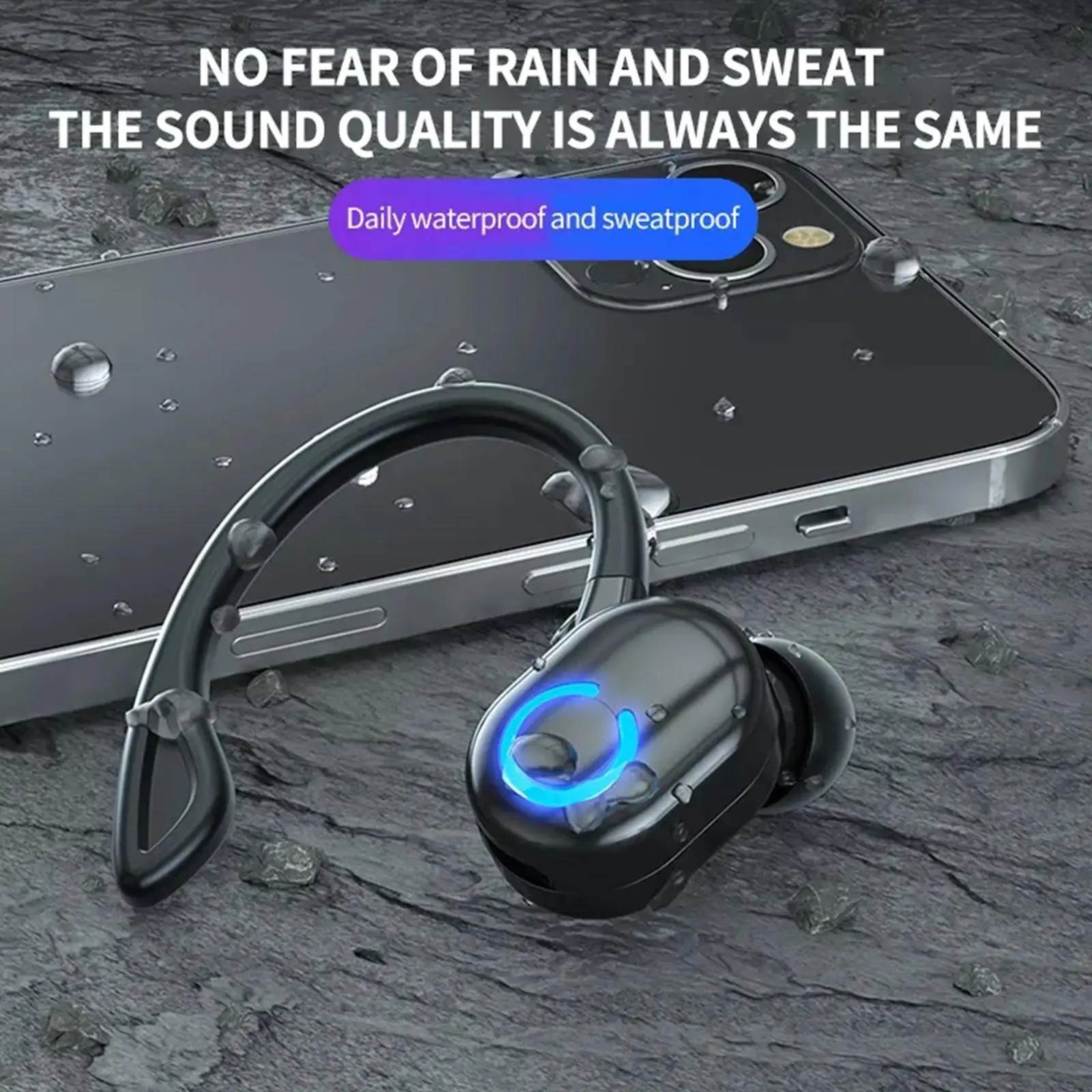 

NEW Wireless Earphones Sport In-ear Bluetooth 5.2 Mini Earbuds Music Earbuds Headset With Mic for Smart Phone