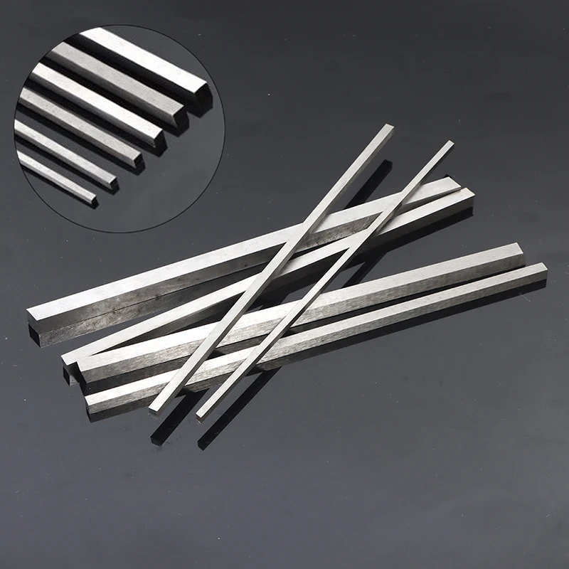 

HRC60 200mm Length HSS Square Milling Engraving Bit Lathe Tools 3/4/5/6/7/8mm High Speed Steel Tool Bit For Lathe