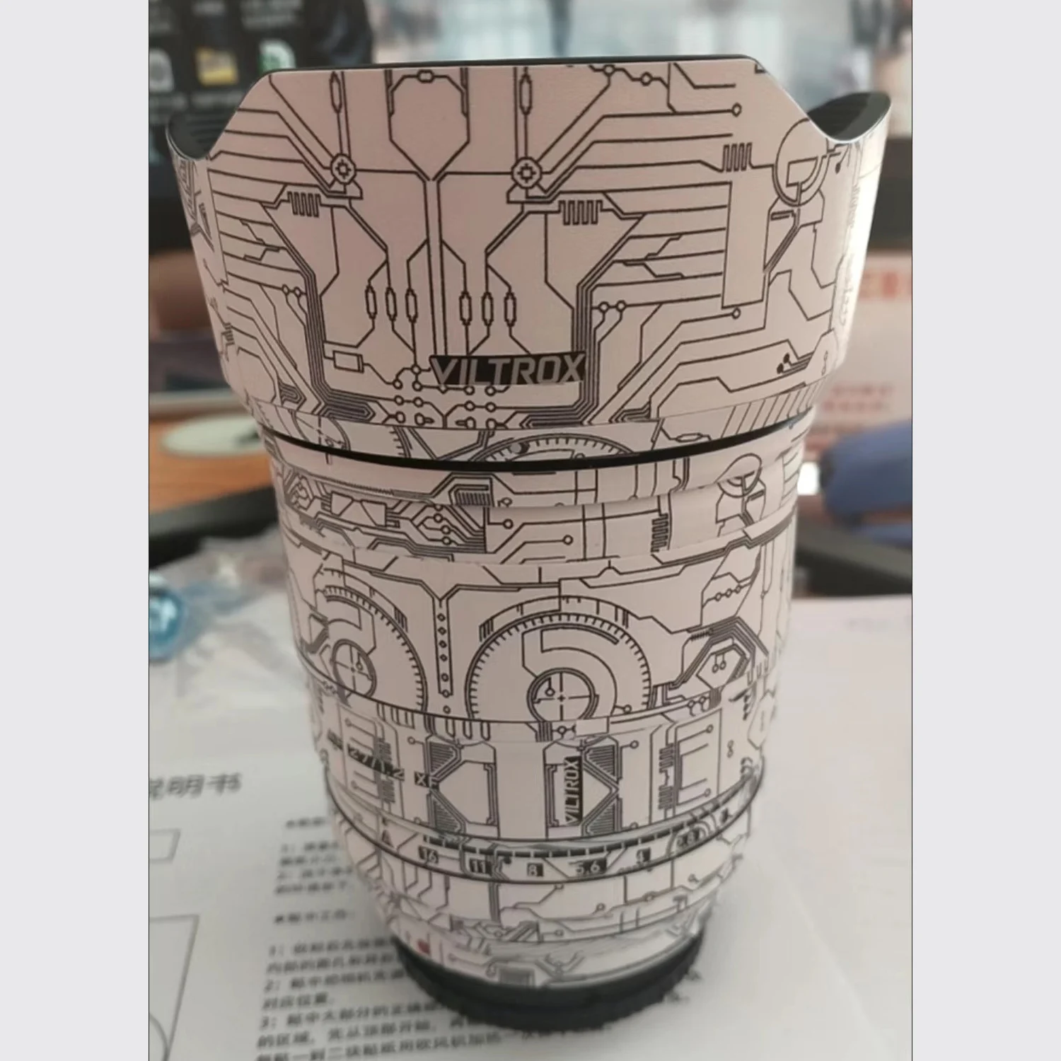 Наклейка для фотоаппарата Viltrox 27 мм F1.2 XF виниловая пленка AF 1 2 E AF27 F/1 Z Nikon SONY FUji mount