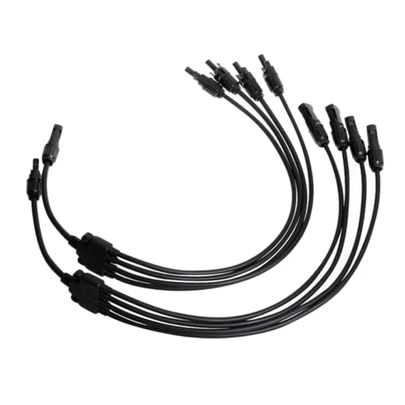

Y-Type Five-Way Solar Panel Connector Solar Branch Connector 4 To One-Line Connector