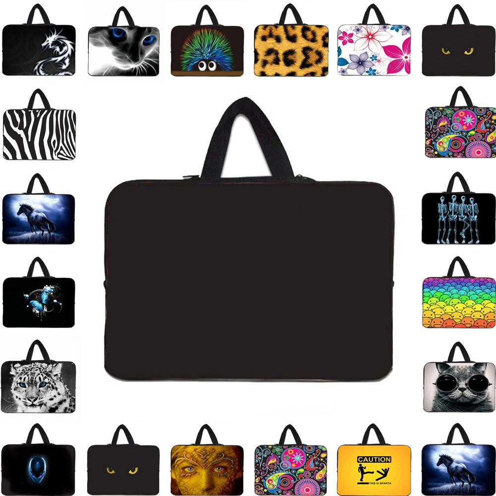 

Laptop Chromebook Carry Bag Neoprene 17 15.6 14.1 13.3 12 11.6 10 Inch Handbag Shockproof Pouch Soft Waterproof Case Accessories