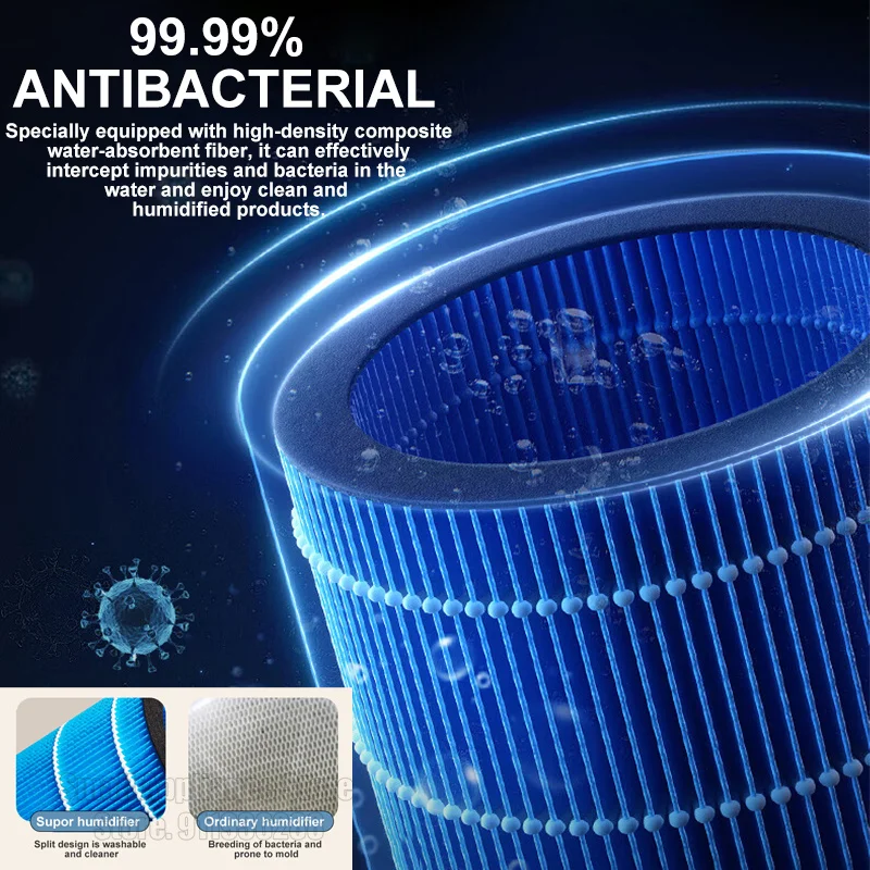 SUPOR 4л емкость без тумана увлажнитель воздуха настольный бесшумный контроллер