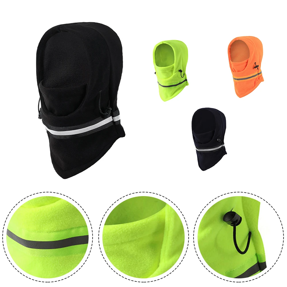 

Outdoor Winter Bandana Motorcycle Hood Scarf Cycling With Reflective Stickers Road Mountain Bike Bicycle Accessories