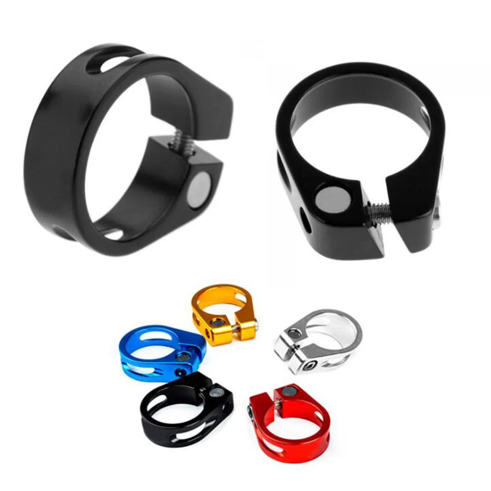

31.8mm Seatpost Clamp Aluminium MTB Road Bicycle Quick Release Seatpost Clamp Bike Cycling Tube Clip Bike Parts