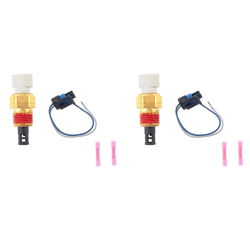 

2X Intake Air Temperature Sensor IAT MAT ACT Kit For GM S15 S15 Jimmy SAFARI Sonoma Syclone Typhoon 25036751 25037225