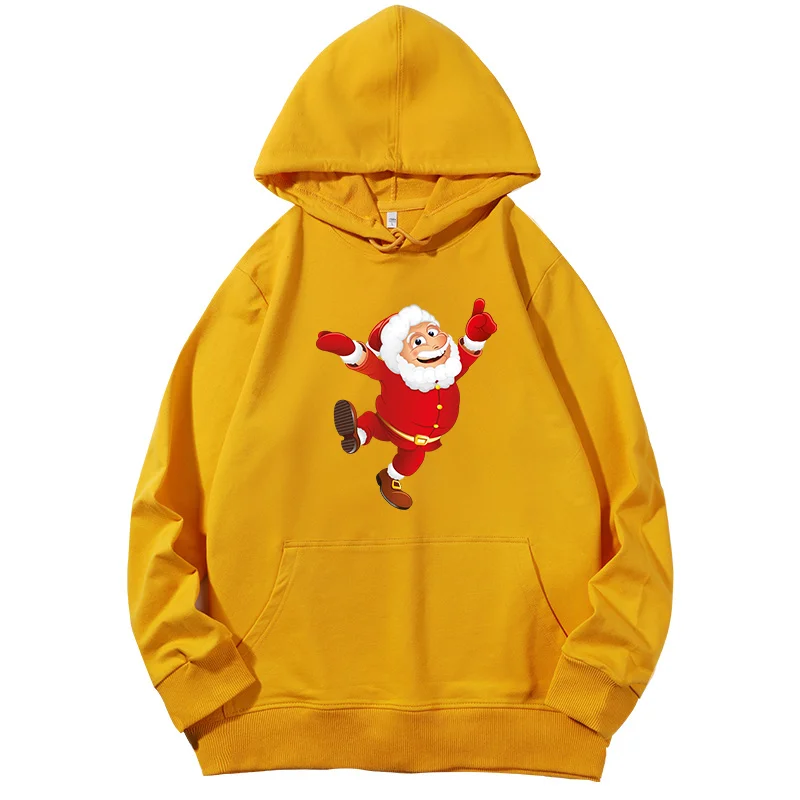 Christmas sweatshirt hoodies women Santa funny graphic Hooded sweatshirts christmas sweatshirt Spring Autumn hoodies women