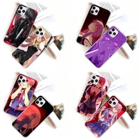 fhnblj anime mirai nikki future diary phone case for iphone 11 12 13 mini pro max 8 7 6 6s plus x 5 se 2020 xr xs case shell