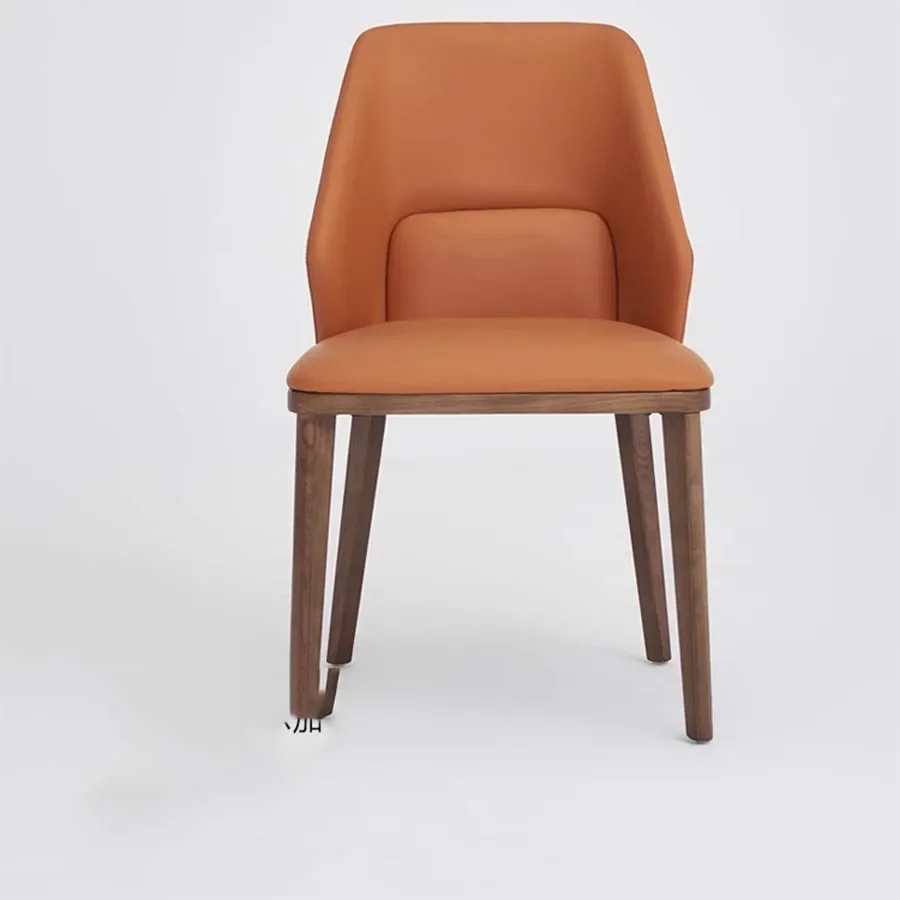 Северная Европа Обеденный стул из ясеня для домашнего использования Спинка