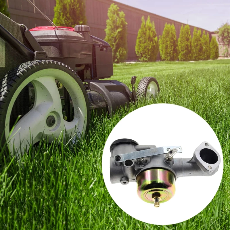 

Metal Lawn Mower Carburetor Repair Kit Compatible with 191700 192700 193700 Engine Series Replacement Parts Power Tools