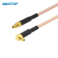 2pcslot mmcx male plug to mmcx female jack straight connector rg316 cable 50 ohm rf coaxial pigtail extension coax jumper
