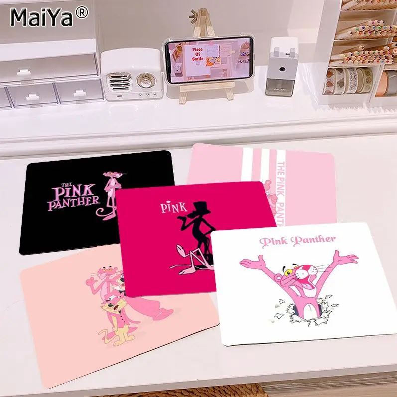 

MaiYa Custom Skin Pink Panther small Mouse pad PC Computer mat Top Selling Wholesale Gaming Pad mouse