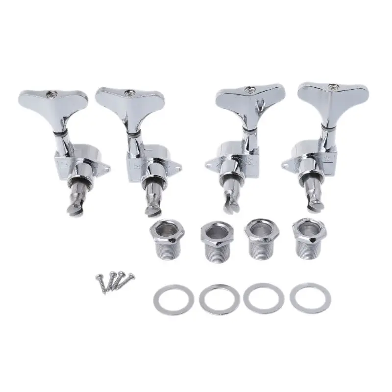 

4 String Bass Guitar Sealed Tuners Tuning Pegs Machine Heads 2R