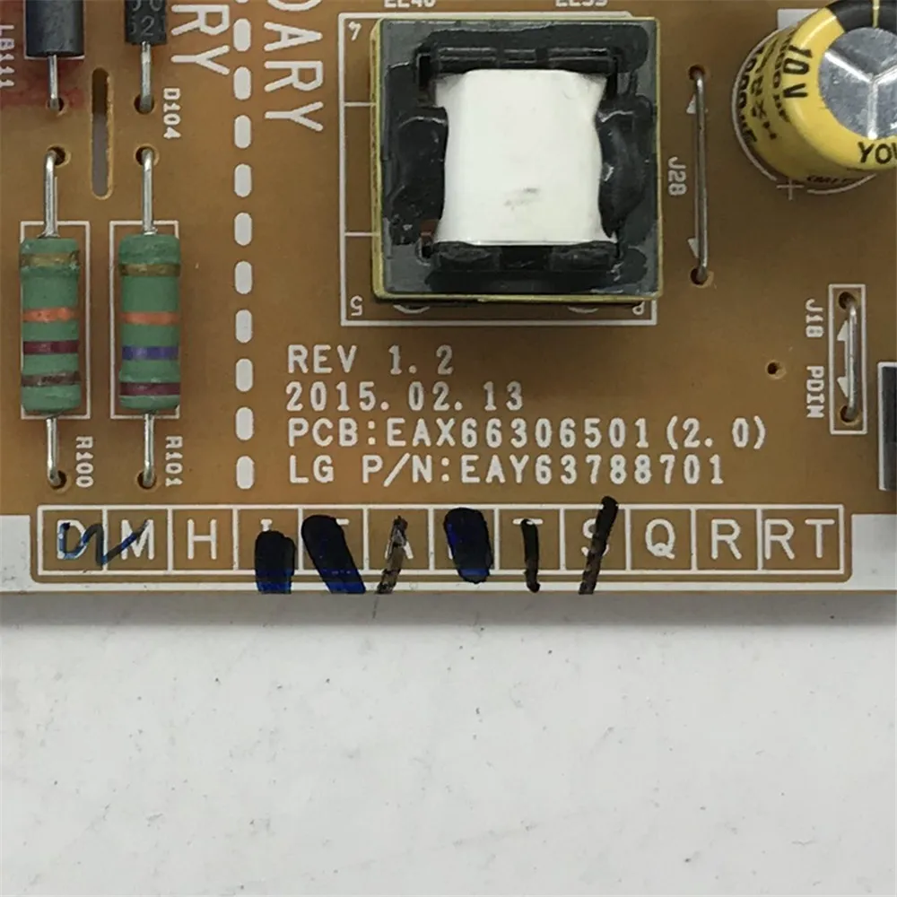 Плата блока питания EAX66306501 EAY63788701 для ТВ P49-15UL6 49UF7700-CC 49UF8500-CB плата