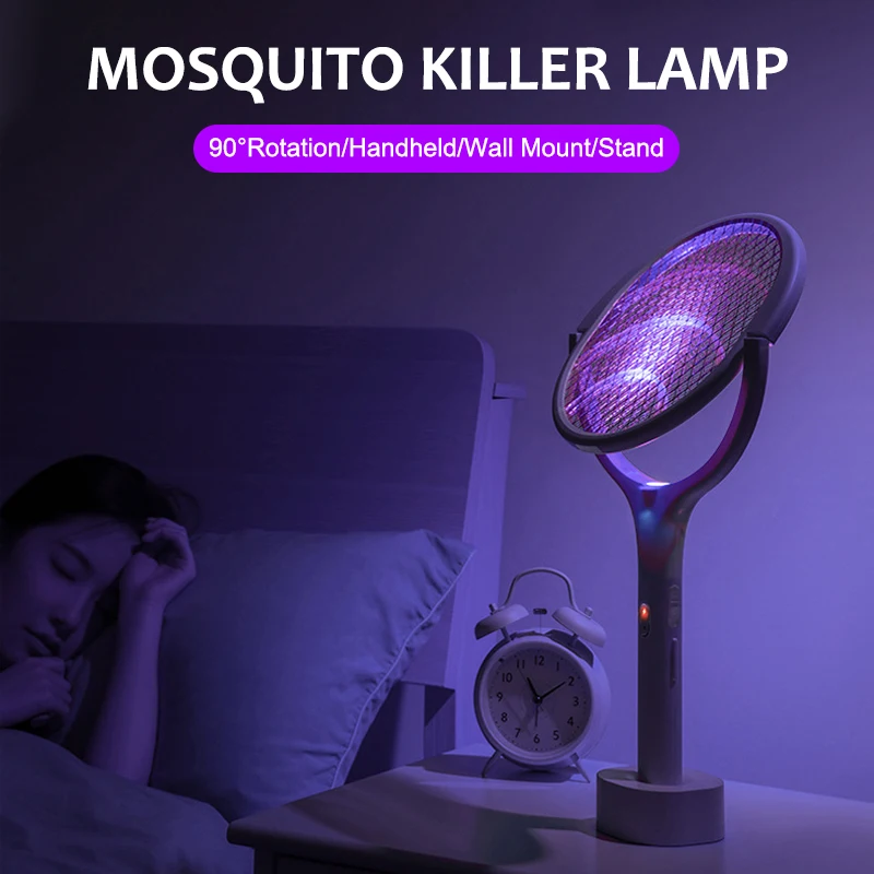 

Mosquito Killer Lamp 365nm UV Light Mosquito Repellent Electric Insect Trap USB Recharg For Mosquitoe Eliminator Fly Bug Zapper