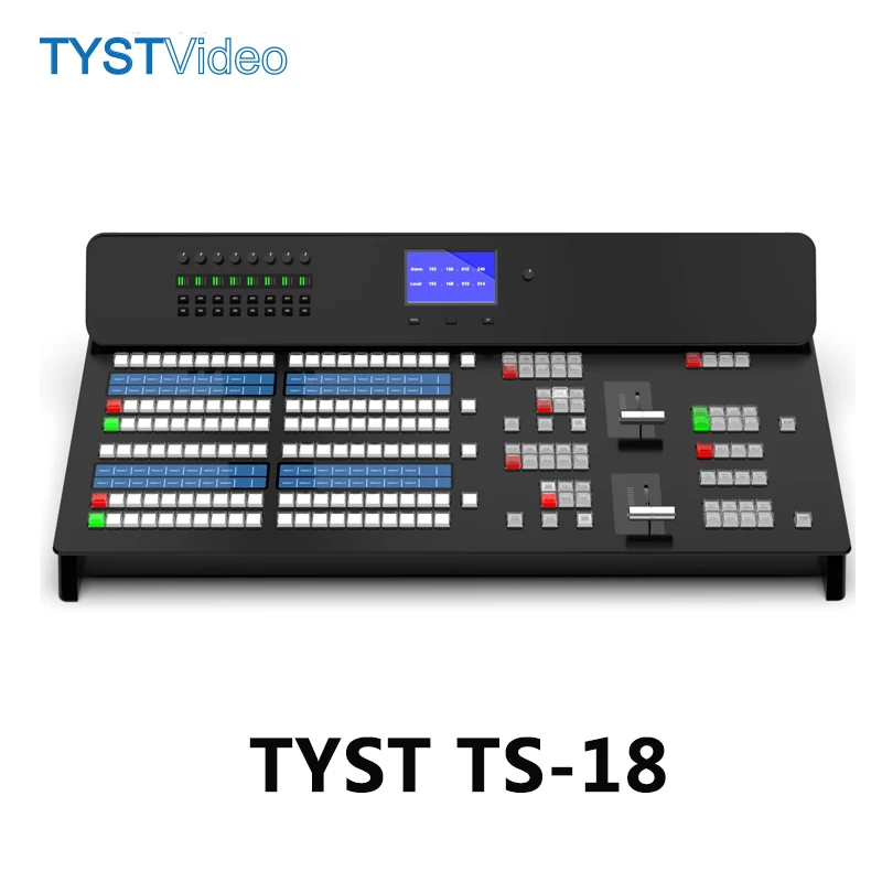 Фото Панель управления станцией видеокоммутатора TYST TS-18 BMD Professional ATEM Руководство по вещанию Поддержка клавиатуры 1-4 M/E Усовершенствованная панель №3