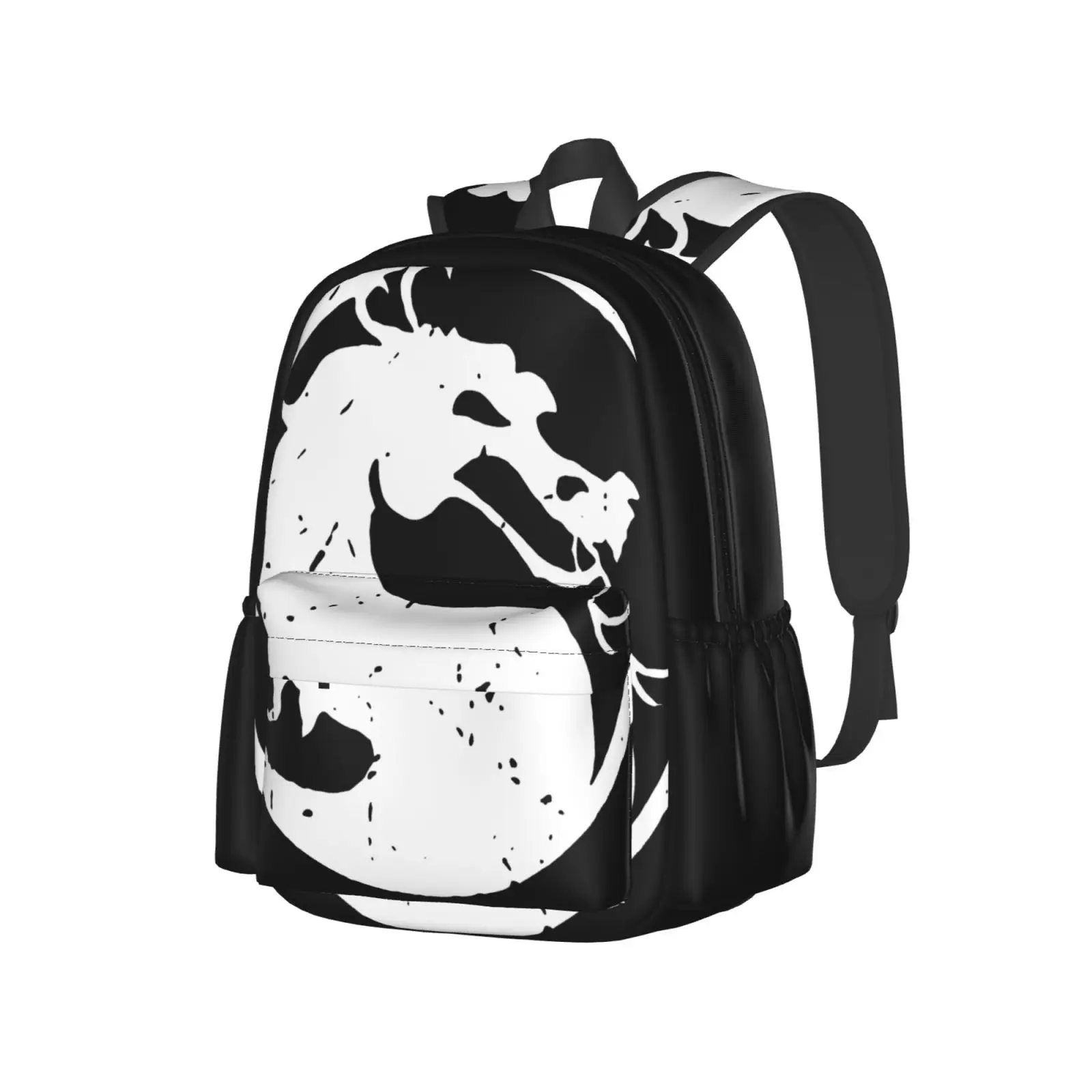 

Мужская сумка-чехол Mortal Kombat для видеоигр Sz, готические сумки для обуви для девочек, Сумка с черепом, сумки из органзы, женские мужские сумки в...