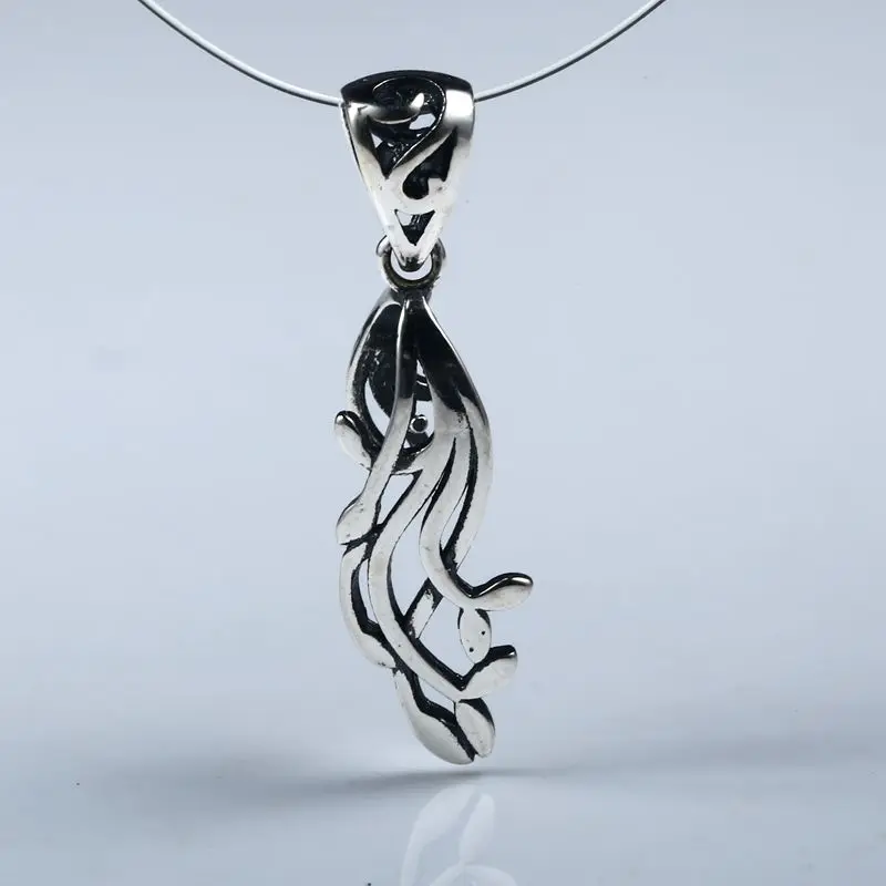 5 шт./партия, женские подвески из серебра 925 пробы