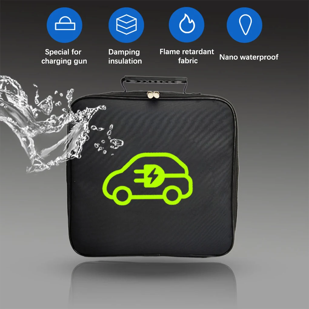 Автомобильный контейнер для зарядного кабеля EV сумка переноски электрического