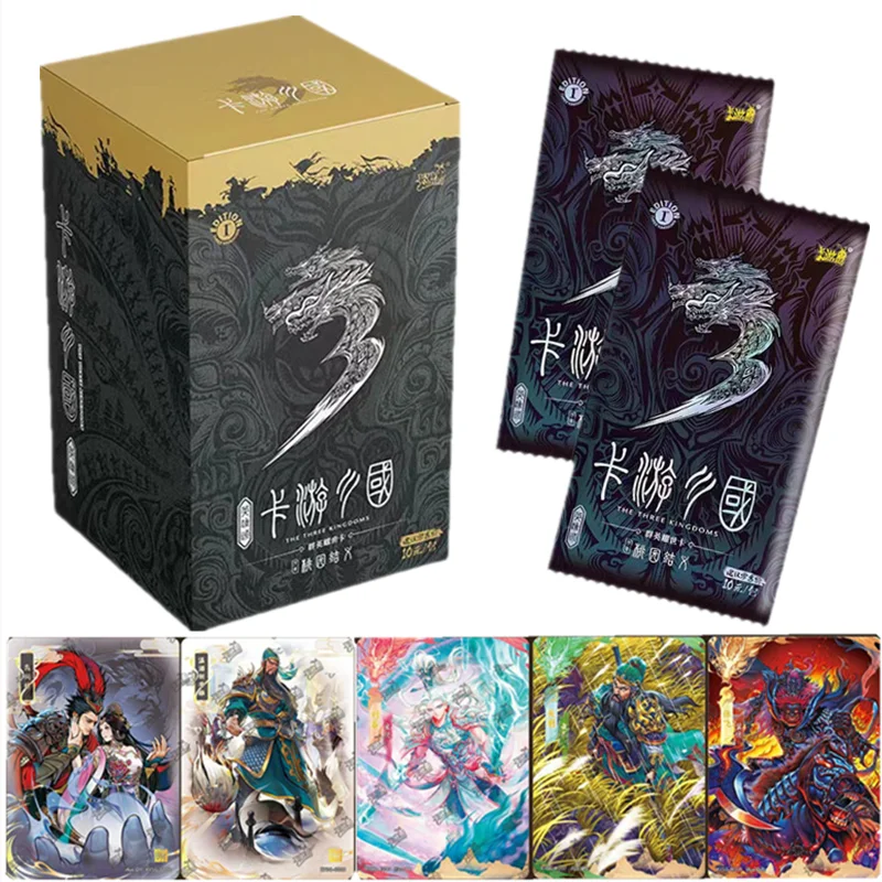 

KAYOU Genuine Three Kingdoms Card Qunying Yaoshi Card Heroe Ode To The Romance of The Three Kingdoms Guanyu Role Collection Card