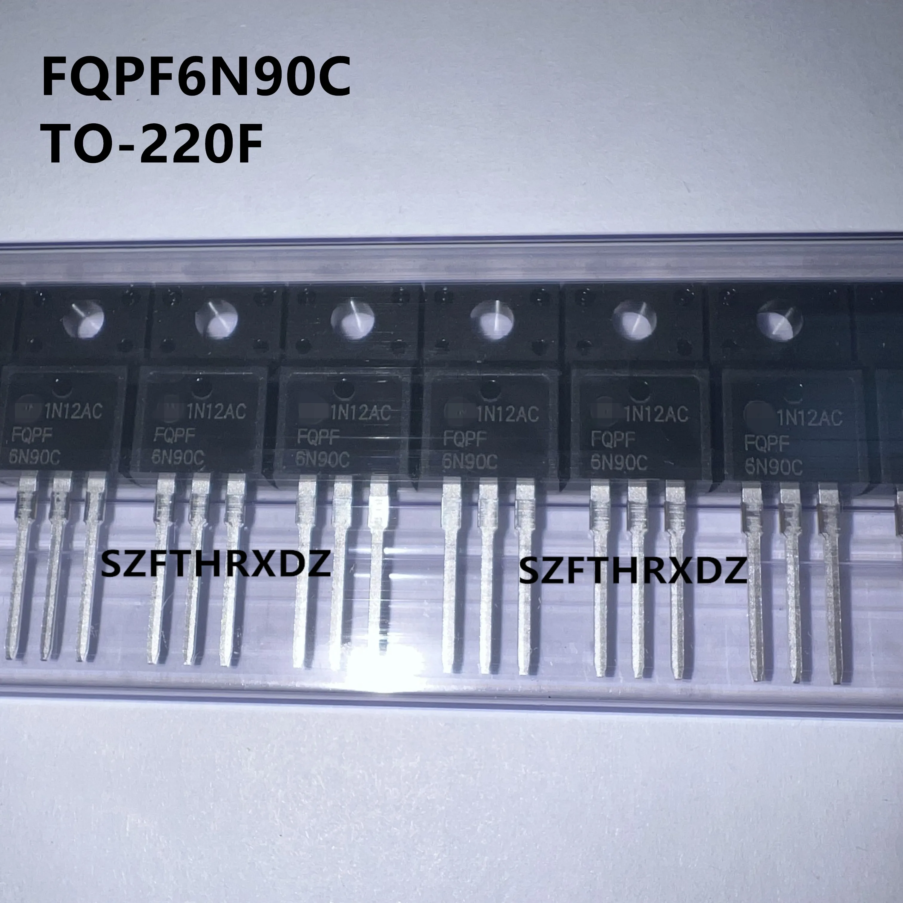 

10pcs 100% New Imported Original FQPF6N90C 6N90 6N90C TO-220F MOS Tube N Channel 900V 6A