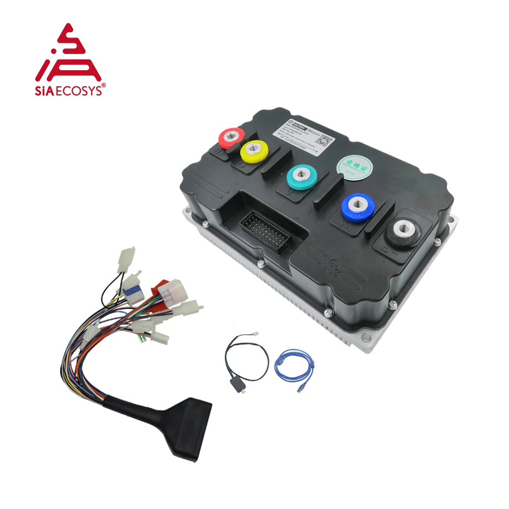 Фото SIA200-50 12 кВт Пик 26 кВт 92 Нм Двигатель SIAECOSYS PMSM с передаточным числом 1:2.05 Двигатель IP67 с ND721200B для электрического мотоцикла №5